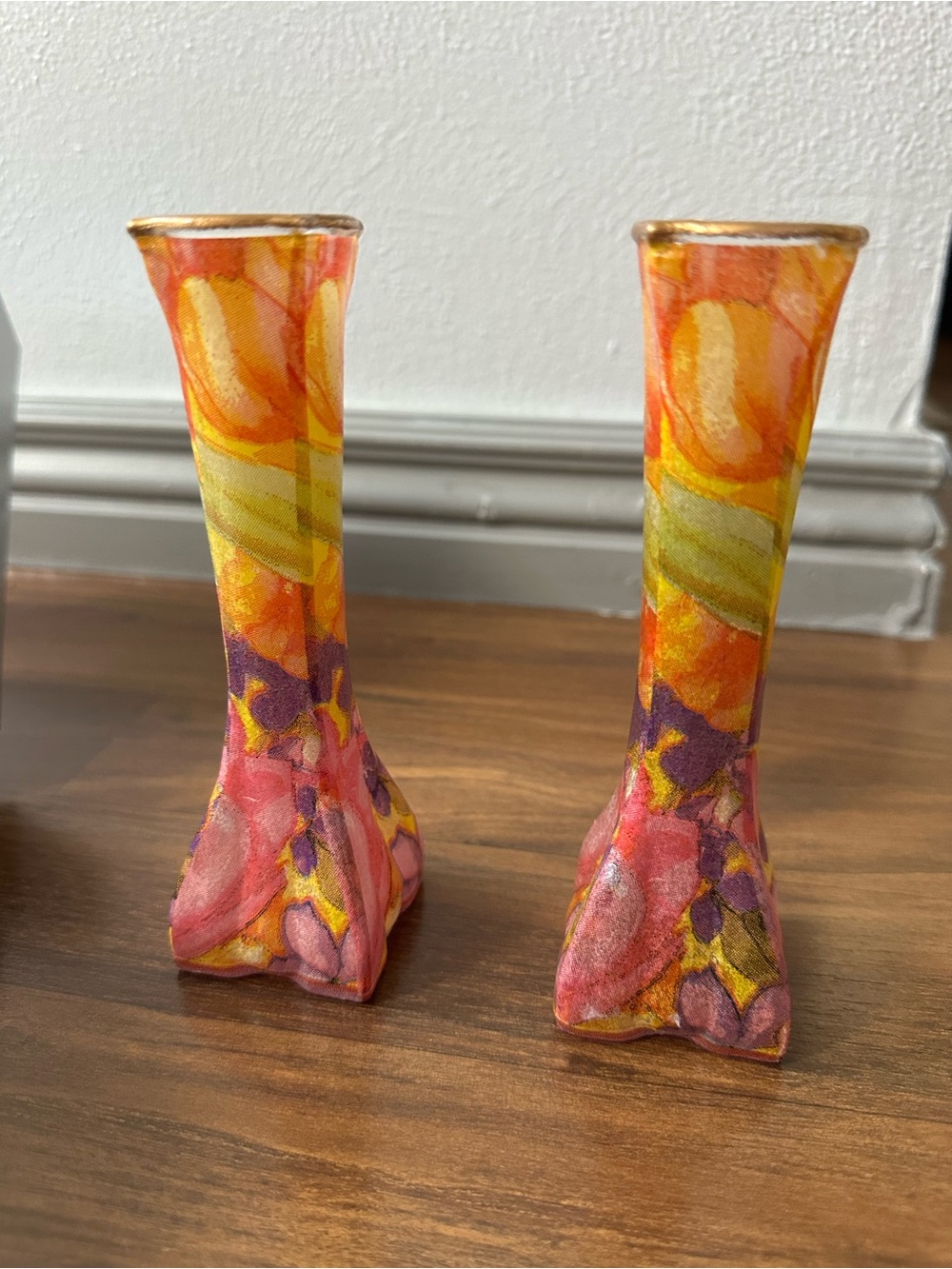 Zamir Judaica Hand-Painted Vases